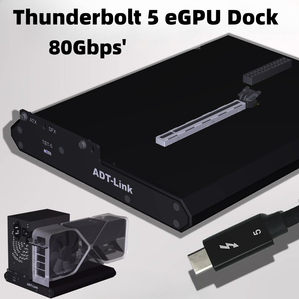 ADT Thunderbolt-5/4/3 Externe  – Thunderbolt 4 External Gpu Enclosure Bewertung und Preis